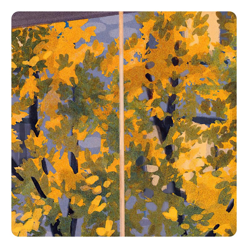 【特惠捡b漏】插画师Subin复刻艺术版画咖啡厅系风景装饰画芯