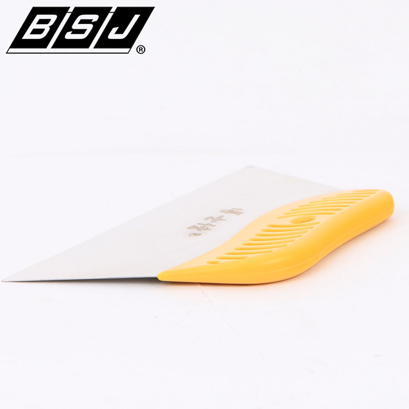 超硬弹性不锈钢刮板贴壁纸壁布工具墙布裁刀铲刀墙纸施工专用壁布