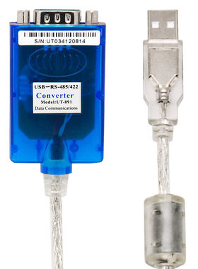宇泰 UbSB转485/422串口转换线工业级RS485转USB模块转换器UT-891