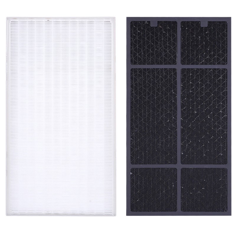 适用逸新安利空气净化器p过滤网第2层hepa滤网第3层椰壳活性炭滤