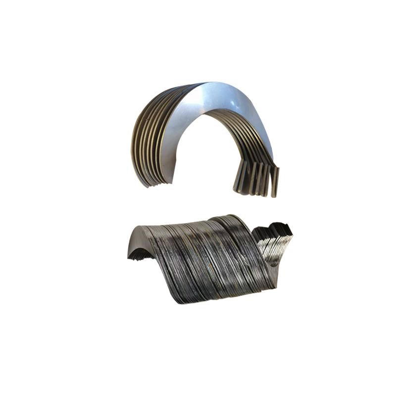 碳钢螺旋蛟龙叶片绞龙搅拌机304不锈钢有无轴连续螺旋叶片输送机