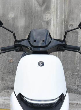 摩托车电动车配件加长后视镜CNAC防炫目踏板车改装镜倒车镜反光镜