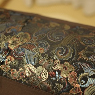 仿宋复古锦缎古琴桌旗盖布餐桌茶几布飘窗榻榻米桌垫床旗防尘罩