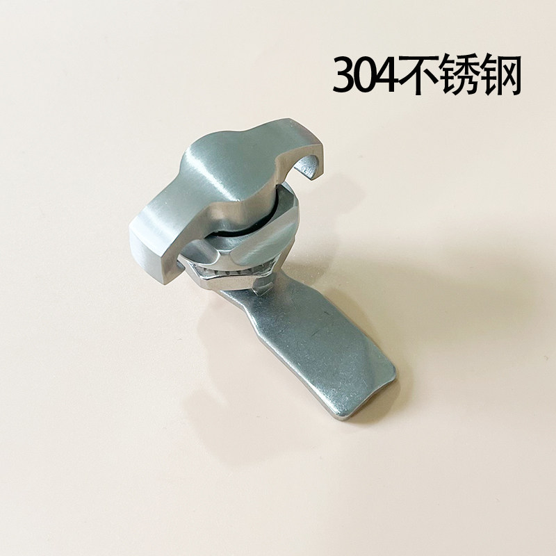 304不锈钢手柄锁MS714-2配电箱圆柱转舌锁MS705-3U仪表柜无钥匙锁,基础建材,特殊用锁,淘宝优惠券,粉丝福利购,淘宝优惠卷