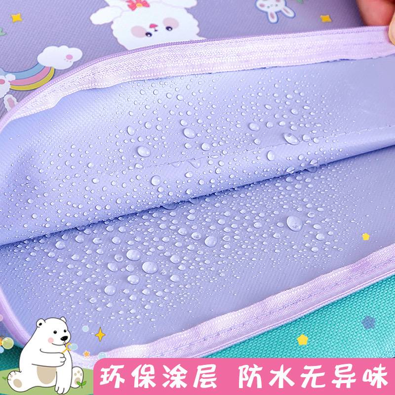 资料科目袋双层拉链文件袋学生补课手提收纳袋科目学生作业袋文件袋/资料袋/试卷收纳袋牛津布