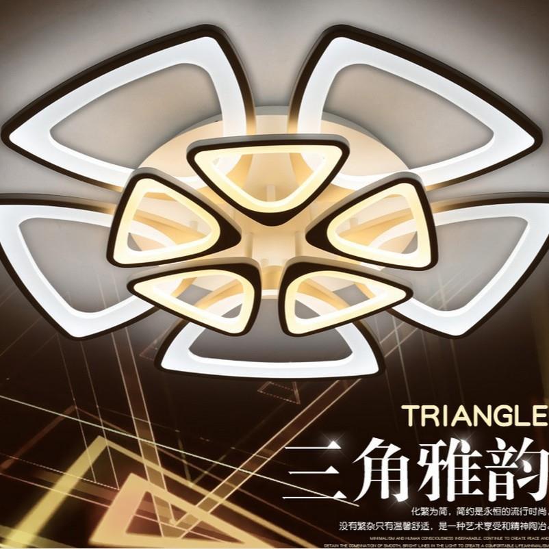 客厅灯 亚克力LED灯具个性时尚房间卧室灯饰灯饰吸顶灯现货餐厅灯