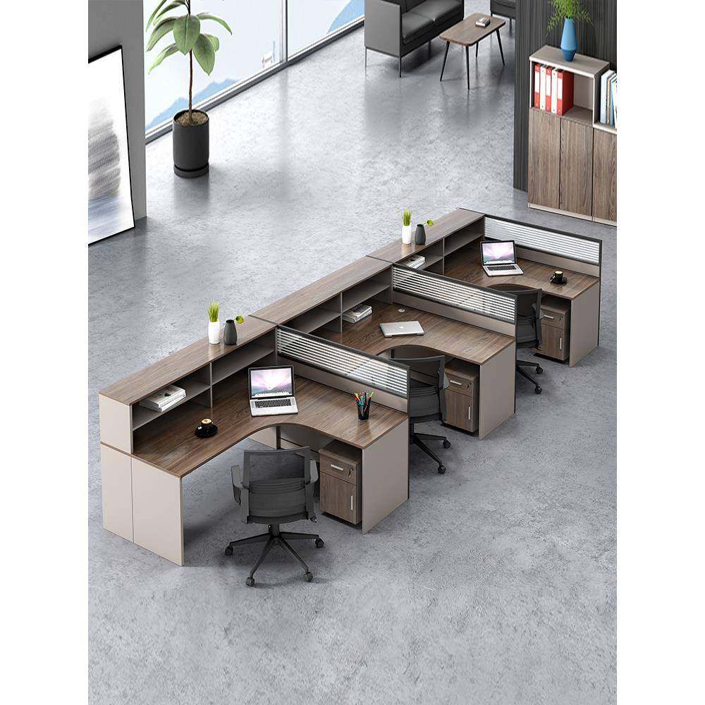 办公桌职员办公室员工桌十字型双4四6人工位卡座财务屏风桌椅组合,3C数码配件,其它配件,淘宝优惠券,粉丝福利购,淘宝优惠卷