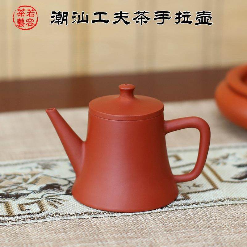 潮州朱泥手拉开运壶迷你三杯功夫小茶壶纯手工中式全手工复古茶壶,3C数码配件,其它配件,淘宝优惠券,粉丝福利购,淘宝优惠卷