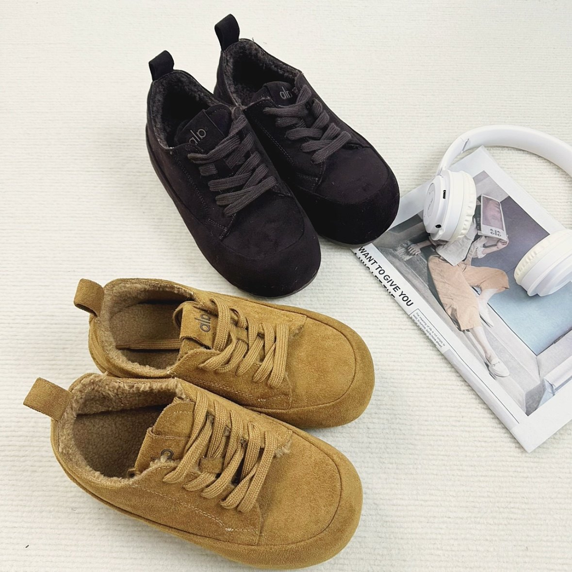 加绒可爱风勃肯鞋女2026新款百搭平底复古德训鞋保暖面包棉鞋,女鞋,勃肯鞋/软木鞋,淘宝优惠券,粉丝福利购,淘宝优惠卷