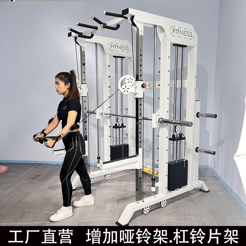 龙门架健身器材家用史密斯机深蹲卧推架多功能健身器械综合训练器