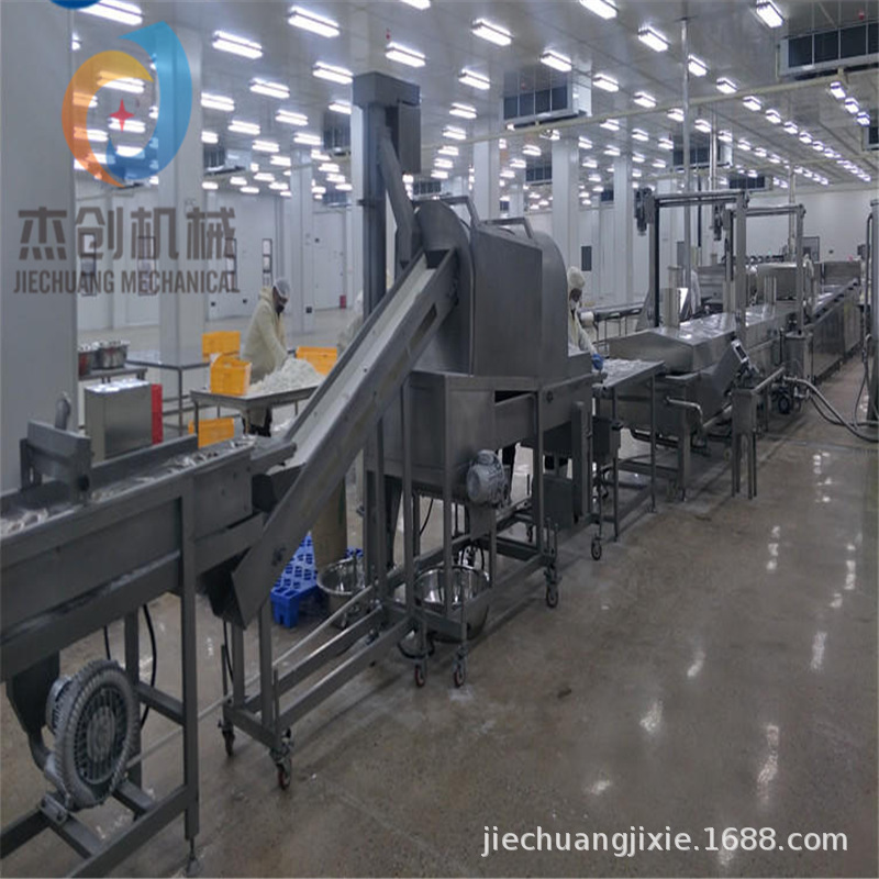 海产品小鱼裹粉机 全自动鱼产品挂浆机器 小鱼上浆裹粉油炸生产线