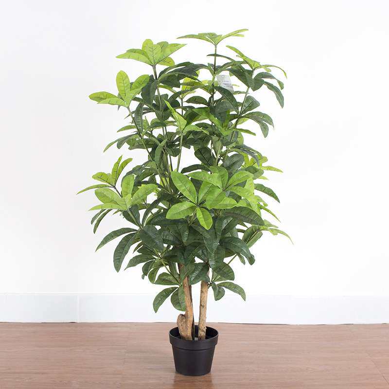 仿真发财树摇钱树金钱树仿真绿植盆栽室内装饰摆件仿真植物假绿植
