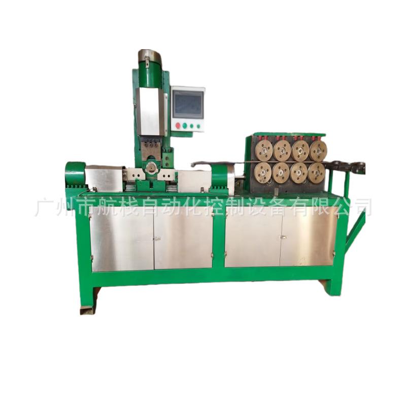 圆饼锁环锁扣自动化压型设备 10-14mm全伺服D扣U形链环数控成型机