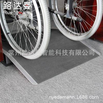 厂家直销便携式移动坡道铝合金无障碍门槛坡道踏板道NBR40/NBR90