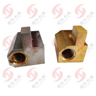 沈阳中捷镗床T68/T611工作台铜螺母 罗母3190 T40*6 长120*宽度78