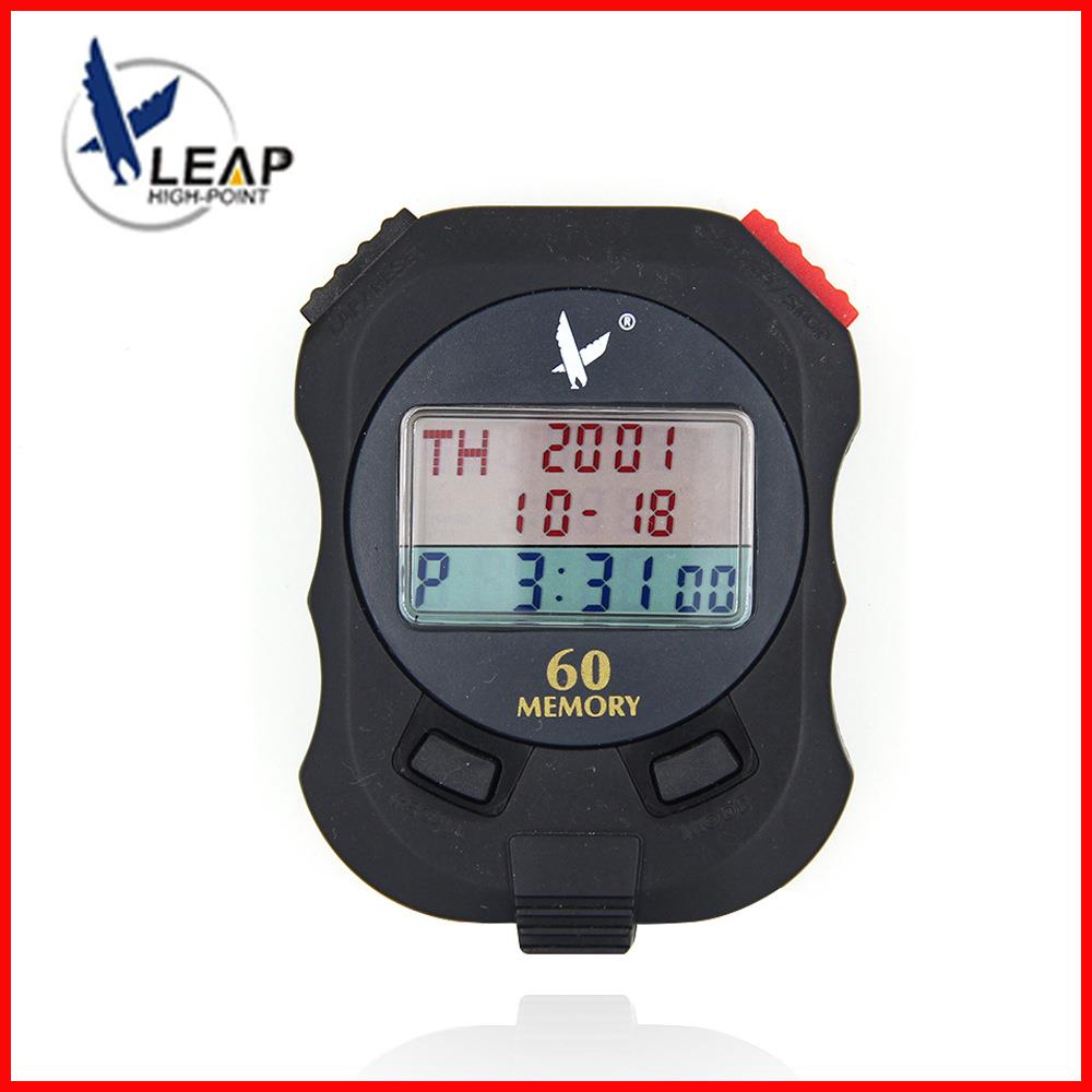 PC960天福三排60段百分之一秒表电子计时器 文体店货源实体店货源