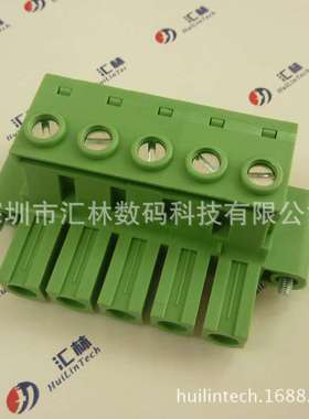 深圳汇林WF786-10.16mm大电流 57A 600V 插拔式端子