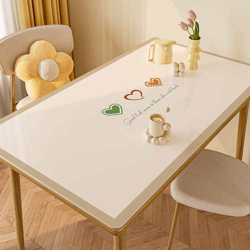 餐桌垫防油防水免洗轻奢高级感2B023年新款家用长方形桌面垫防烫