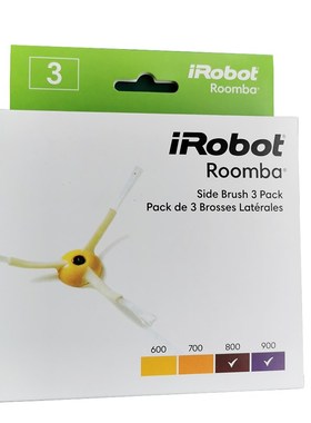 原装iRobot 980 960 964 880 885 870 860 864扫地机配件边刷3个