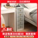 25cm 迷你床头柜书桌边柜超窄款 粉色儿童加高斗柜小尺寸定制15