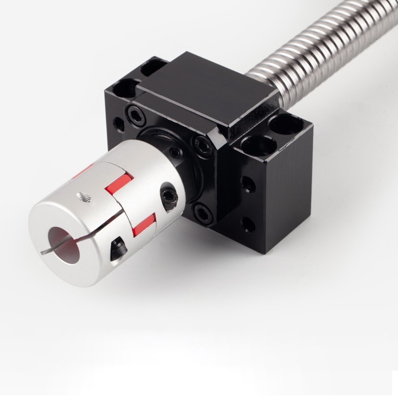 精密滚珠丝杆套装 滚珠丝杠螺母全套定制SFU1204 L1605 2005 2510