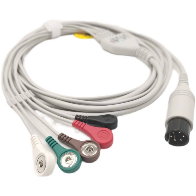 适用迈瑞心电监护仪5导联线 PM7000 8000 9000 MEC1000监护仪配件