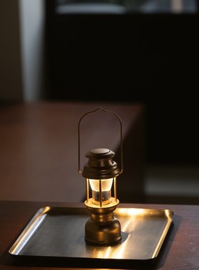 goalzero黄铜灯罩gz复古矿灯灯罩兼容黑狗露营灯轻量化金属灯罩