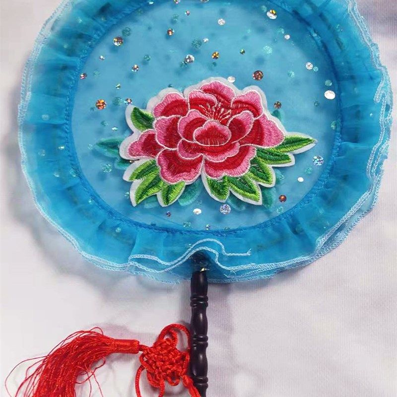 汉族现代当民族古典小嫚舞蹈扇子配饰小曼舞台表演服演出服道随身,居家日用,扇子,淘宝优惠券,粉丝福利购,淘宝优惠卷