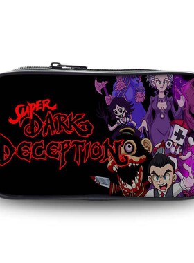 黑暗欺骗笔袋Dark Deception学生大容量文具袋铅笔袋收纳文具盒