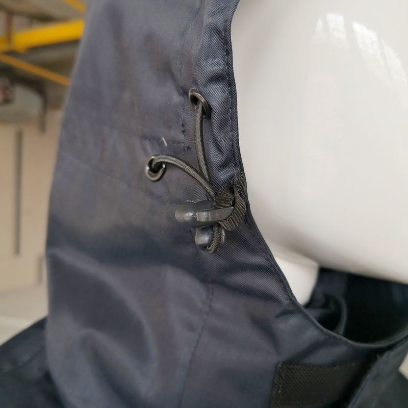 藏青色分体雨衣裤定制款执勤抗险救灾防水X垂钓骑行雨衣