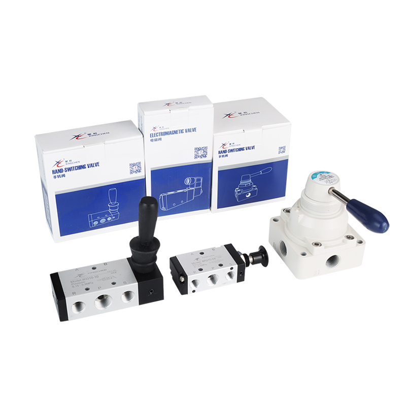 气动手动手板阀4H/4R210-w08/310-10手拉阀控制气缸开关二位五通