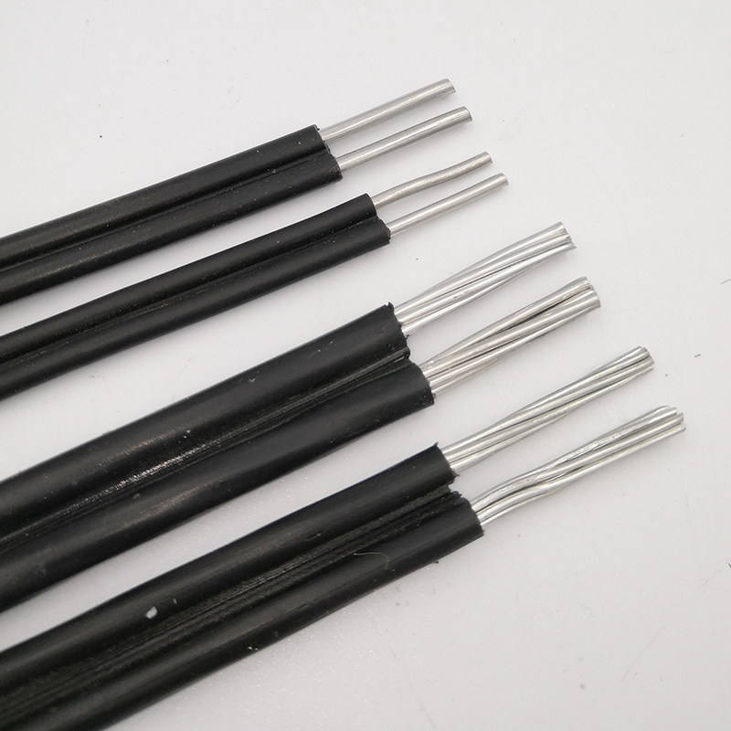 铝线电缆线 4f 6 10 16 25 35平方铝芯线2芯电揽线户外平行线