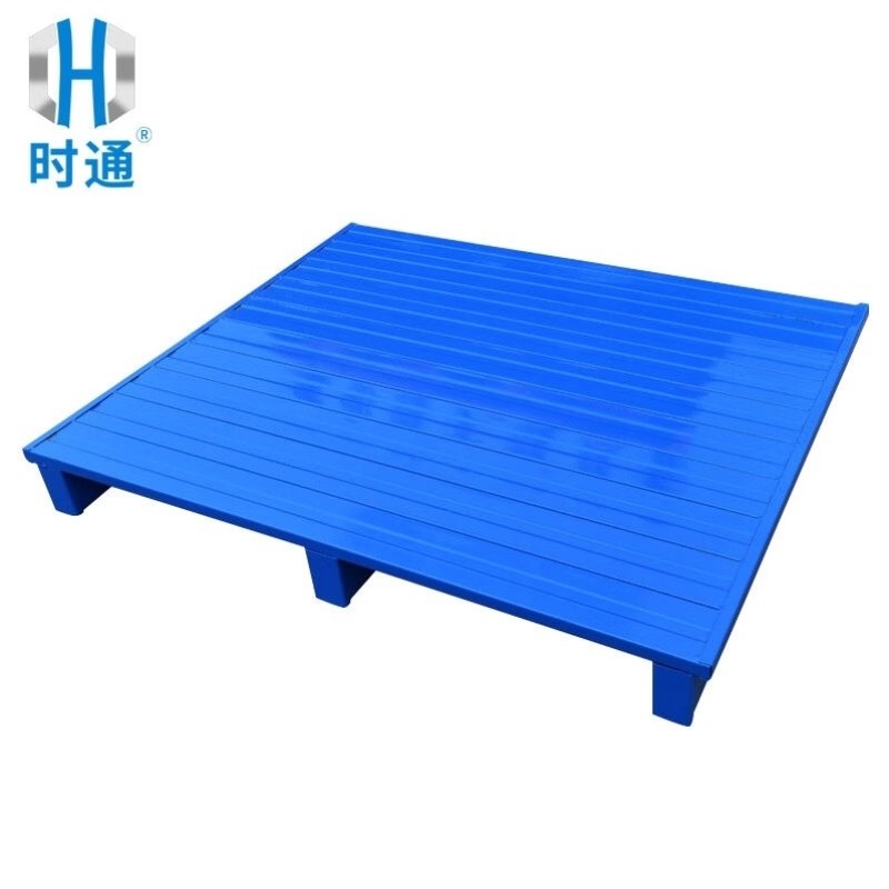 时通满铺b钢托盘叉车托盘仓储重型货架铁托盘金属托盘仓库托盘垫