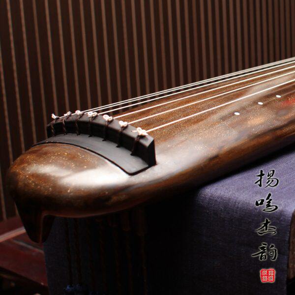 【扬鸣古琴】纯生漆古法制作 老杉木混沌初学演奏古琴 送桌送15