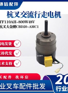 杭叉CBD20-AMC1杭叉交流行走电机TF110AH-800W48V电动搬运车电机