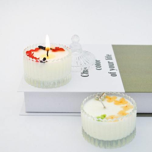 万氛OneFavor新款干花香薰蜡烛手工浪漫礼物卧室香氛净化空气送礼