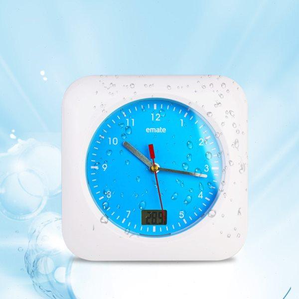 易美特LCD浴室钟厨房防水静音家用吸盘钟表创意座钟迷你电子挂钟,家居饰品,挂钟,淘宝优惠券,粉丝福利购,淘宝优惠卷