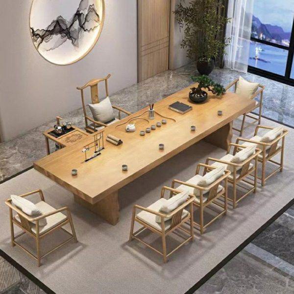 大板桌原木茶几新中式家用公室泡茶桌简约现功夫禅意个性茶台,商业/办公家具,茶台/茶桌,淘宝优惠券,粉丝福利购,淘宝优惠卷