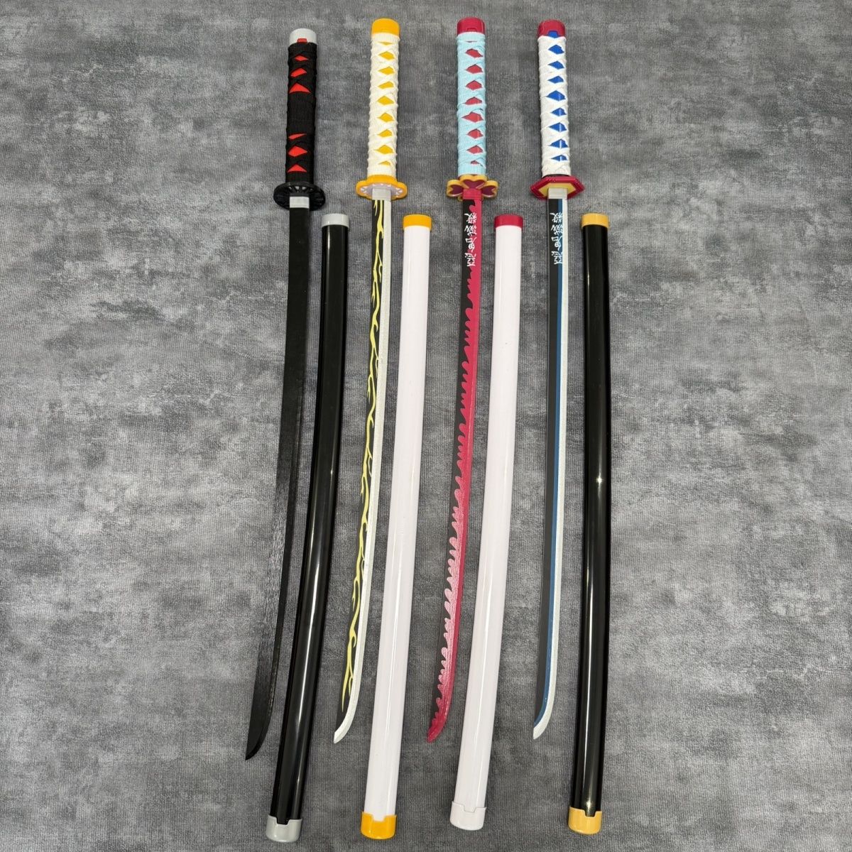 鬼灭之刃日轮木刀cos拍照道具动漫炼狱炭治郎武器我妻善逸漫展1米