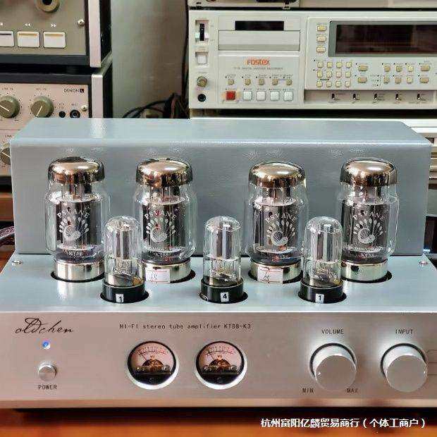 老陈胆机kt88-k3大功率推挽胆机手工搭棚发烧电子管HiFi功放厂家
