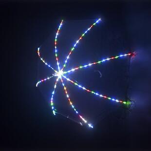 发光雨伞现代舞演出道具唯美科技感伴舞酒店用品