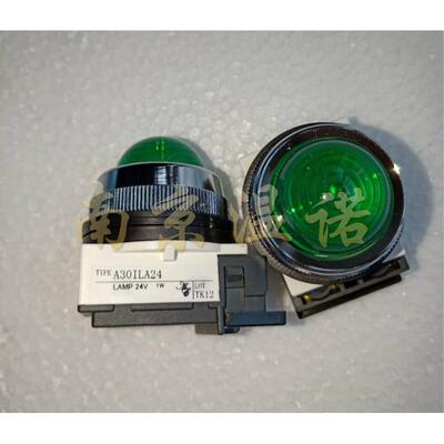 日本丸安MARUYASU按钮开关指示灯A30ILA24G緑