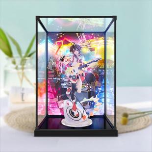 亚克力收纳盒适用镜色协响乐正绫初见Ver.积木合金框架防尘罩