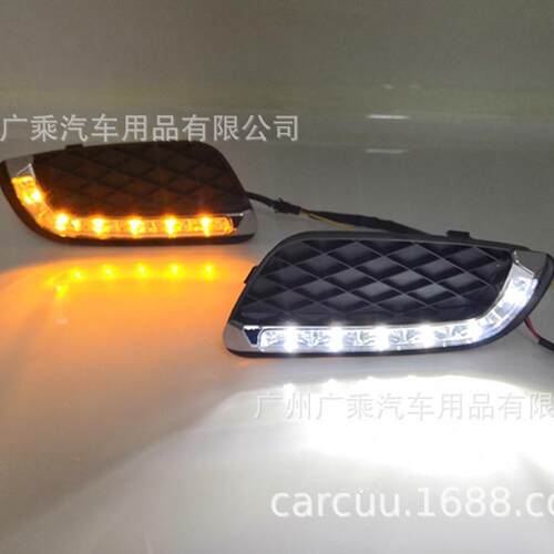 适用于08-11款smartfortwo小精灵日行灯雾灯专用LED日间行车灯