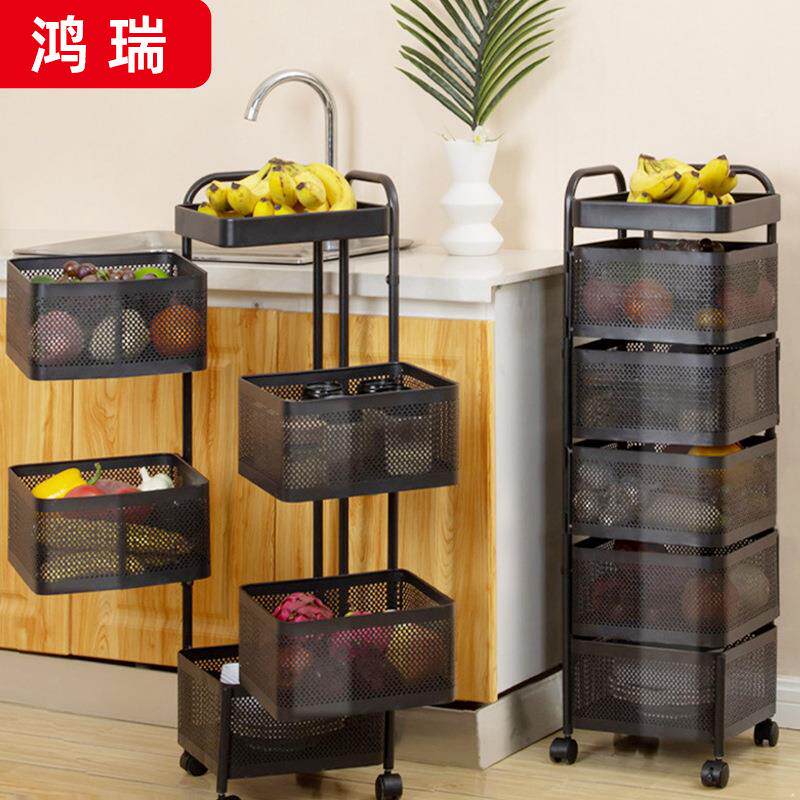 方框置物架厨房旋转多层果蔬收纳其它农用工具