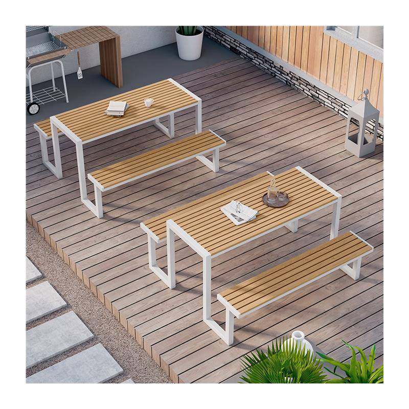户外连体桌椅组合室外庭院公园一体式防水桌子塑木露天广场餐桌椅,特色手工艺,其他特色工艺品,淘宝优惠券,粉丝福利购,淘宝优惠卷