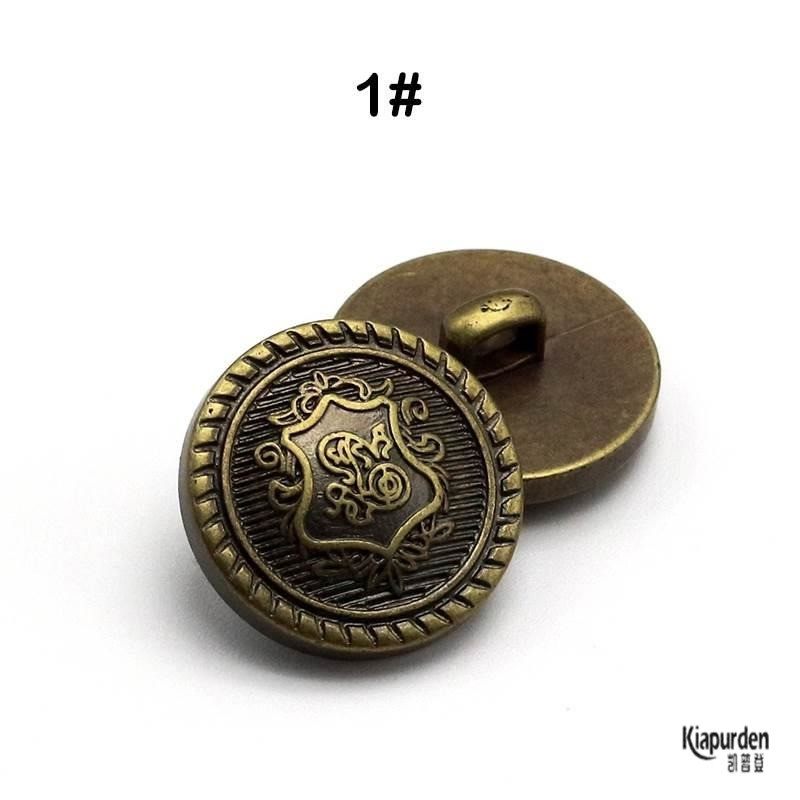 【官方旗舰】复古塑料纽扣百搭衬衫扣男女大衣毛衣时尚圆形扣牛仔