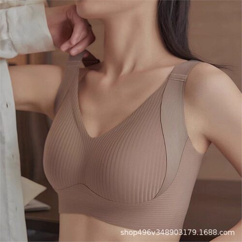 女士夏季文胸Minimizer Bras 大胸显小防下垂大码调整型无痕收副
