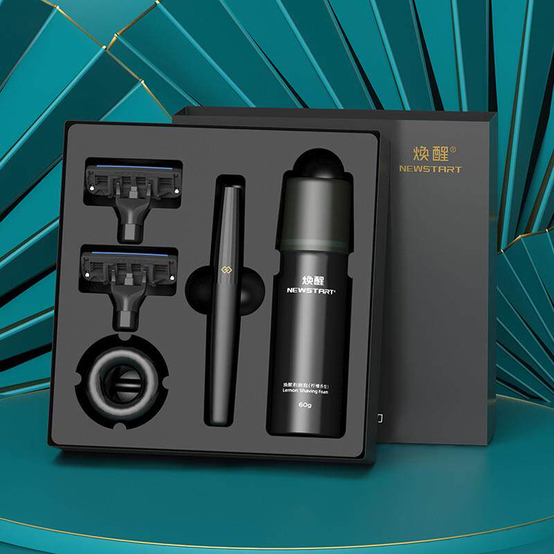 【天猫正品】焕醒男士手动剃须刀老式刀片唤醒男式刮胡刀礼盒套装