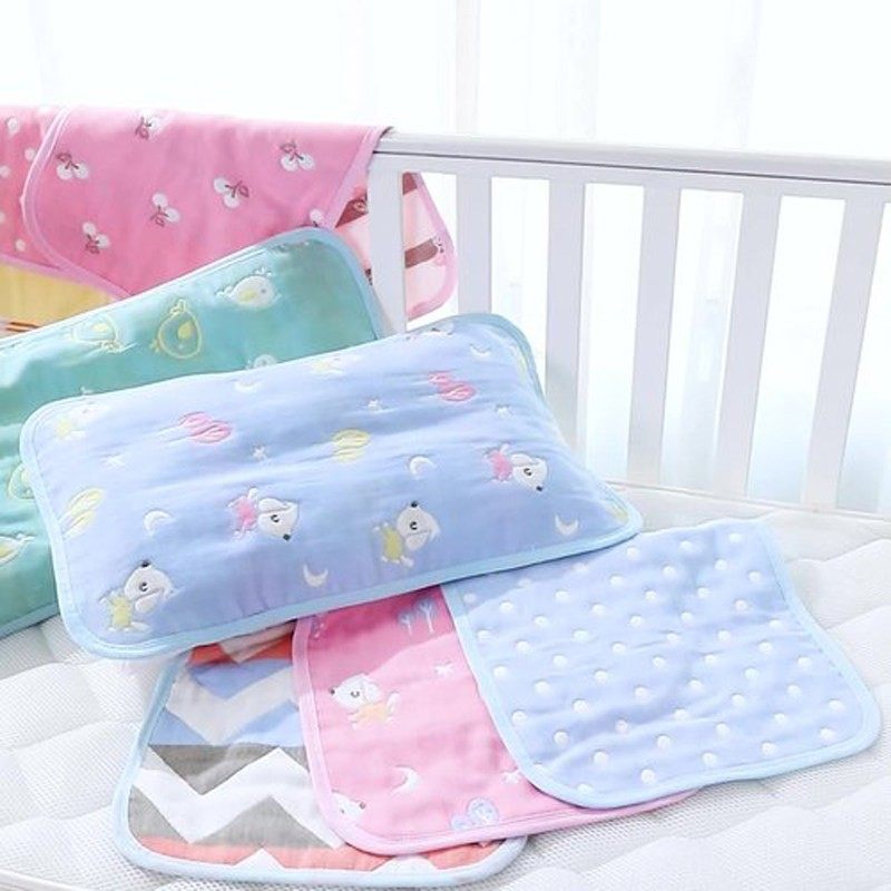 儿童纯棉小枕巾纱布吸汗透气新生幼儿园宝宝洗脸巾全棉柔软A类,床上用品,枕巾,淘宝优惠券,粉丝福利购,淘宝优惠卷